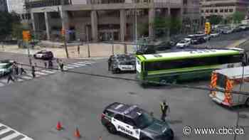 GO Transit bus hits pedestrian in North York, man in his 70s critically injured