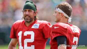 Jets QB Wilson a 'fanboy' around idol Rodgers