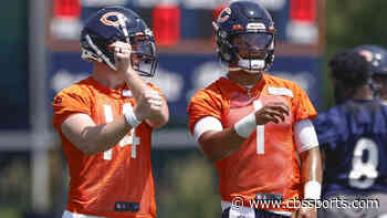 Andy Dalton understands the Justin Fields hype from Bears fans but says 'right now, it's my time'