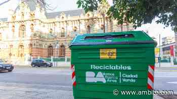 Ciudad de Buenos Aires completó la distribución de contenedores verdes para reciclaje - ámbito.com