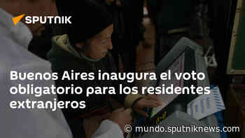 Buenos Aires inaugura el voto obligatorio para los residentes extranjeros - Sputnik Mundo