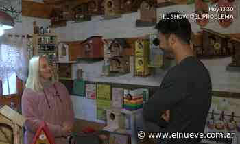 Andrea construye nidos para que las aves sean libres - Nacionales TL9, TL9 Noticias (Clips) - telenueve