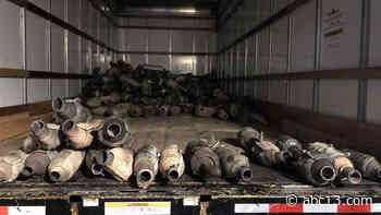 Houston crime: Police discover 'several hundreds' stolen catalytic converters while working theft call in NE Houston - KTRK-TV