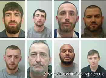 Police release mugshots of wanted Lancashire men on run from the law