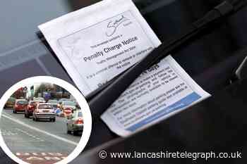 Blackburn with Darwen streets with the highest number of parking fines