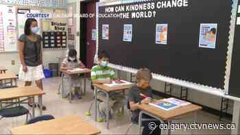 Masks required: Students in Calgary's public school board's modified calendar return to class | CTV News - CTV Toronto
