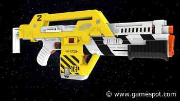 Nerf's Aliens M41-A Pulse Blaster Brings Ridley Scott's Iconic Movie To Life - GameSpot