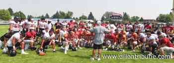 UMW football holds first summer scrimmage - dillontribune.com