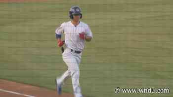Horn debuts, Beelsey homers, but Cubs fall to River Bandits - WNDU-TV