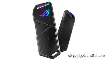 Asus ROG Strix Arion S500 Portable SSD With Up to 1,050MBps Transfer Speeds Launched in India