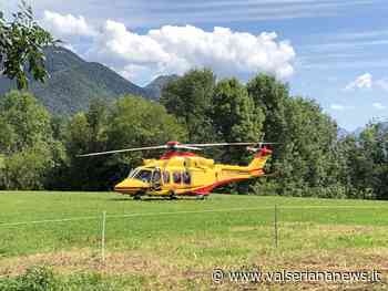 Cade con la bici a Clusone sul posto l'elisoccorso - Valseriana News