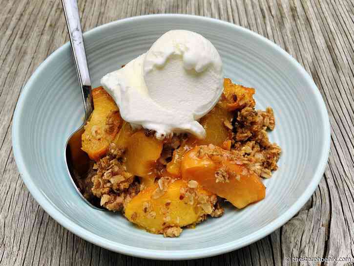 Kohlman: Ginger peach crisp a summertime favourite