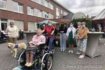 Eigen rolstoelfiets voor woonzorgcentrum De Wijngaard