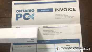 Ontario PCs apologize after sending out fake invoices to generate campaign donations