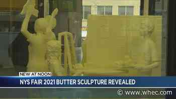 State Fair butter sculpture revealed Thursday