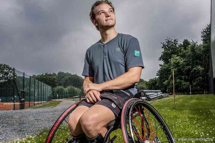 Hij was de eerste rolstoelatleet op de topsportschool, nu is Jef Vandorpe (20) de jongste tennisser op de Spelen