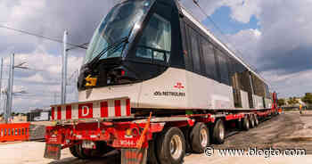 First rail vehicle arrives for Toronto's next major transit line - blogTO