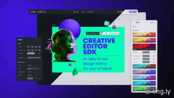 CreativeEditor SDK - Empower your users with an easy-to-use design editor