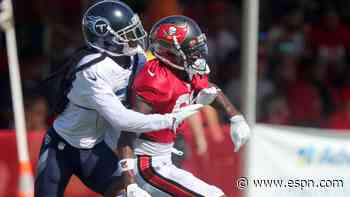 Tempers flare at intense Titans-Bucs practice