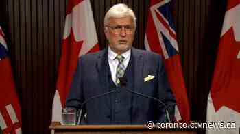Ontario MPP announces he will not get vaccinated despite Premier Doug Ford's ultimatum