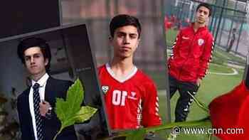 Afghan youth soccer player died falling from US military plane