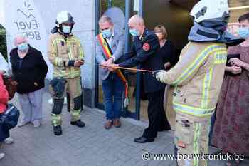 Evergem huldigt tijdelijke brandweerpost in - Bouwkroniek