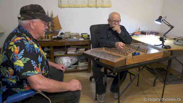 90-year-old has a passion for building musical instruments