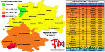Coronavirus. In provincia di Enna il 19 agosto oltre 700 casi positivi - TeleNicosia