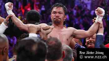 Boxen: Manny Pacquiao will mit 42 noch einmal Weltmeister werden - Neue Zürcher Zeitung - NZZ