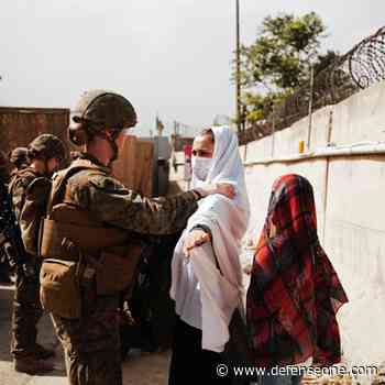At Kabul Airport, 2,000 Marines Provide Security and Process Evacuees