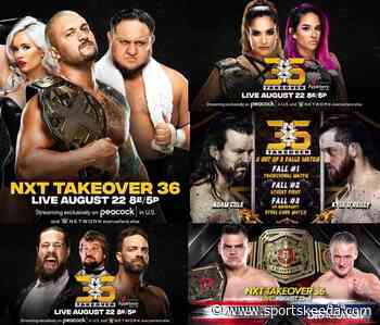 NXT TakeOver 36 - Ranking the buildup to every match - Sportskeeda