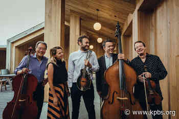 San Diego Weekend Arts Events: Not Our First Goat Rodeo, TwainFest, Miguel Montaño, U-T Festival Of Books And The Rosin Box - KPBS