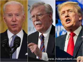 'Tweedledee and Tweedledum': John Bolton criticizes Trump and Biden over stances on Afghanistan - The Independent