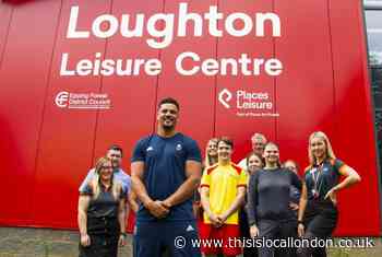 Olympic boxer Anthony Ogogo visits leisure centre for fun filled pool event