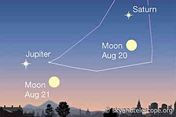 This Week's Sky at a Glance, August 20 – 28