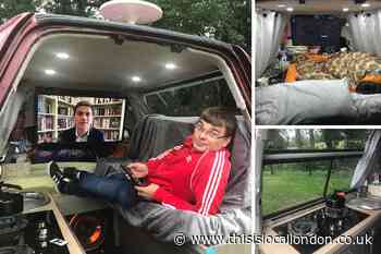 Man buys van from Ebay and turns it into perfect campervan