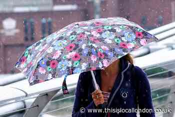 Met Office London weekend weather: Heavy rain forecast