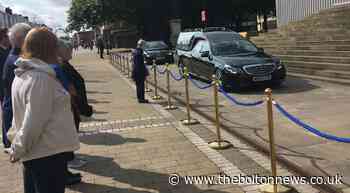Funeral is underway for Cllr David Greenhalgh
