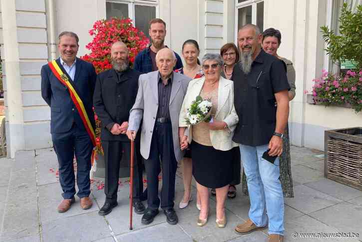 Roger en Elza vormen al 65 jaar een dynamisch koppel