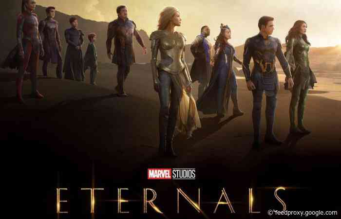Marvel Studios Eternals premiers November 5th 2021