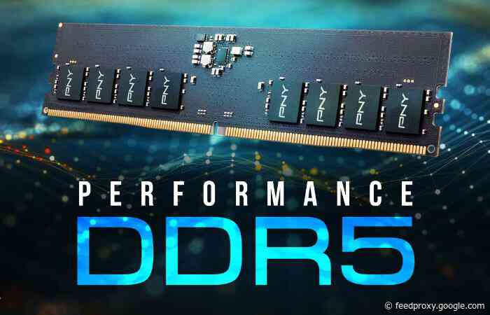 PNY XLR8 DDR5 4800 MHz memory launching Q4 2021