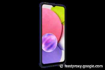 Samsung Galaxy A03s smartphone gets official