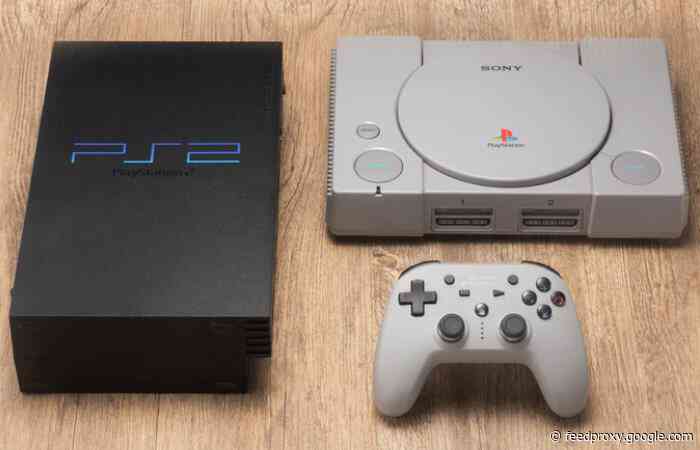 PlayStation wireless controller for first and second-generation consoles