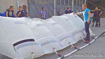 Katastrophenschutz: Riesige Taschen sollen im Ernstfall Wassermassen ausbremsen - Merkur Online