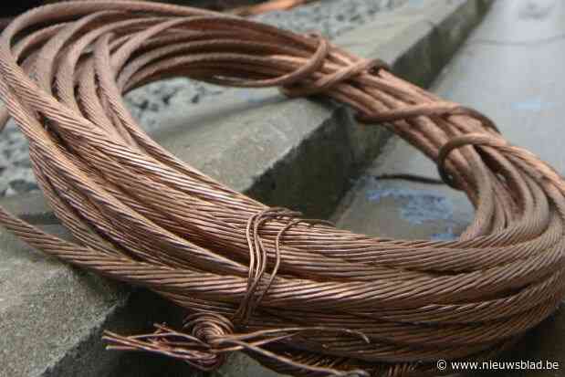 Gestolen koperdraad deels gerecupereerd