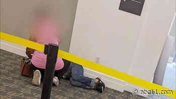 Sick COVID patients lie on floor at antibody treatment site in Florida amid influx of cases