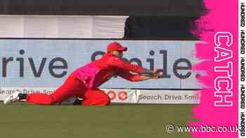 The Hundred: Josh Cobb's brilliant catch dismisses London Spirit's Adam Rossington