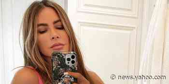 Sofia Vergara, 49, Flashes Her Sculpted Abs In A Hot Pink Bikini - Yahoo! Voices