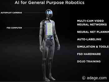 Musk touts Tesla robot years after promising one on wheels