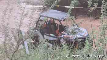 Out-of-towners get trapped by floodwaters at Tonto National Forest - AZFamily